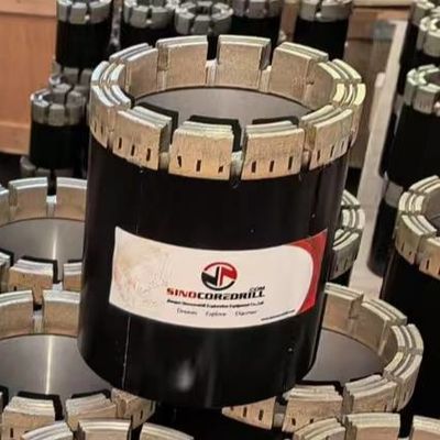 PQ Matrix Layer Diamond Core Bit ottimizzato per formazioni rocciose abrasive