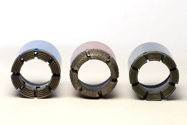 Pezzi stabiliti di carotaggio della superficie del diamante di B N H.P. Wireline Natural per le rocce rotte di formazione