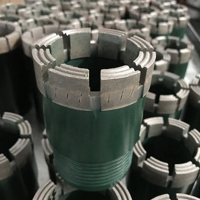 NX HX ha impregnato Diamond Core Bit Reaming Shell per la perforazione dell'esplorazione di estrazione mineraria