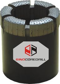 Pezzi di carotiere stabiliti di punto della superficie naturale del diamante del grado del AAA multi per le formazioni non consolidate