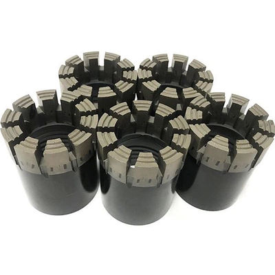 HQ PQ Diamond Core Bits Threaded Connection di Bq NQ per la perforazione ed estrarre