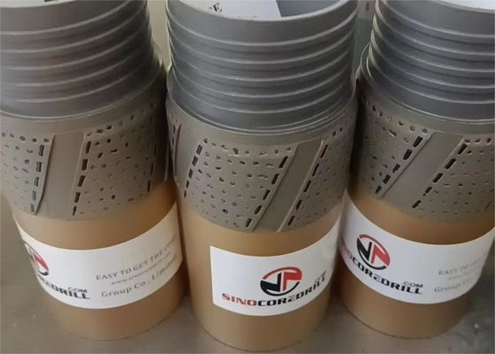 Diamanti sintetici a filo con conchiglie con buon passaggio per i fluidi di perforazione