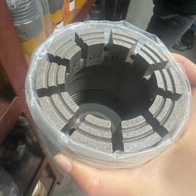Discarica di faccia allungata Bq Nq Hq Pq Bit di nucleo di diamante per sedimenti rotti