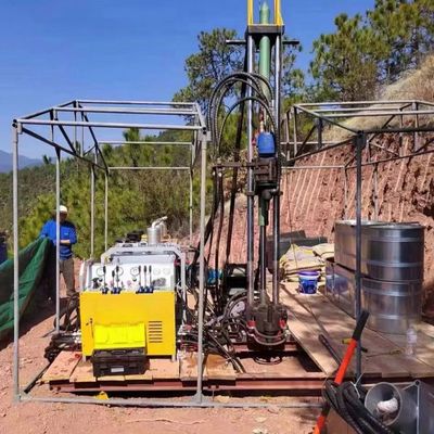 XZHP-600B BQ 600m Rigs di trivellazione idraulici portatili facili da assemblare per l'esplorazione miniera