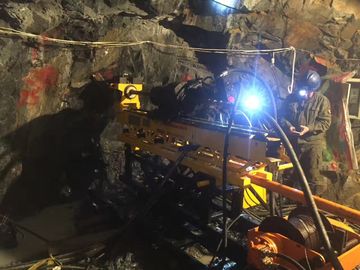 impianto di perforazione sotterraneo idraulico di carotaggio di potere del motore 75kw con il NQ 500m
