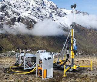 630KG Piccola macchina portatile di perforazione per ingegneria geologica e esplorazione 300 metri di profondità