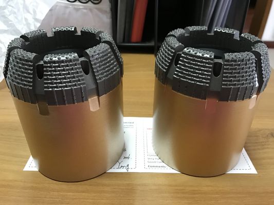 Il pozzo trivellato Diamond Core Bit Coal Drilling geologico della velocità veloce ha impregnato il tagliente