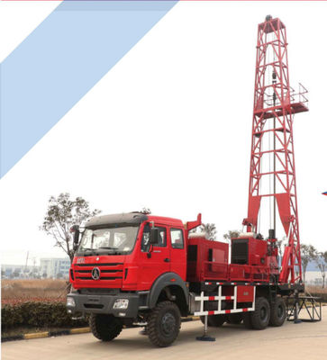 L'alto camion multifunzionale integrato di 350m -1000m ha montato l'impianto di perforazione della trivellazione dell'acqua