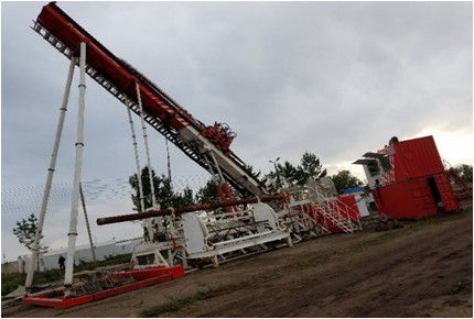 perforazione superiore Rig For Oil Gas Construction dell'azionamento di 3700m