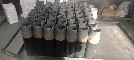 HQ PQ di Bq geologico NQ degli accoppiamenti di Diamond Core Bit Tanged Locking di collegamento di esplorazione singolo