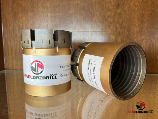 Scarico triplo di Diamond Core Bits With Face del diavoletto della metropolitana NQ3 HQ3 del cavo
