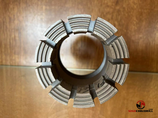 Il HWL di estrazione mineraria 12mm Diamond Core Bit del hard rock ha impregnato