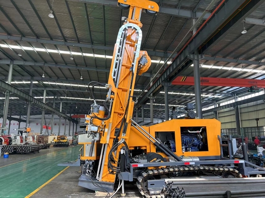 Il cingolo di superficie della macchina di carotaggio della perforazione di estrazione mineraria dell'esplorazione ha montato motorizzato diesel