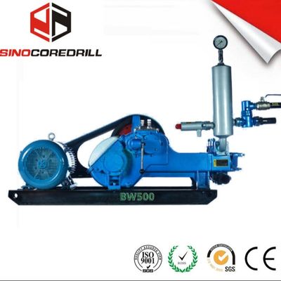 BW500 Pompa di fango orizzontale a tre cilindri per la costruzione con flusso massimo di 500L/min
