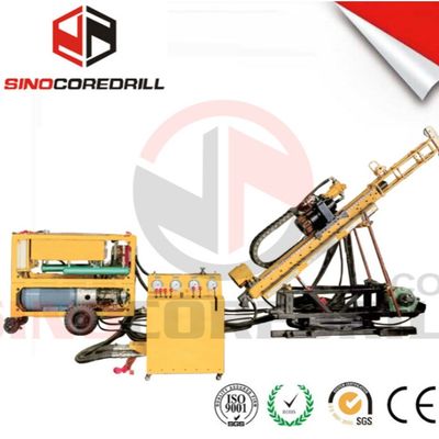 1000m profondità di perforazione Serie 122u Full Hydraulic Underground Core Drilling Rig Con Certificazione CE