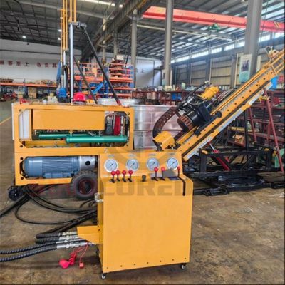 1000m profondità di perforazione Serie 122u Full Hydraulic Underground Core Drilling Rig Con Certificazione CE