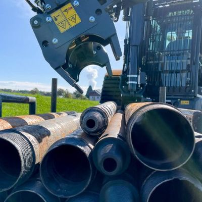 Scala di trivellazione a filo indurito per la trivellazione in condizioni geologiche abrasive