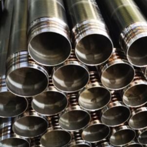 Friction welded NQ wireline drill rod con precisione double start threading
