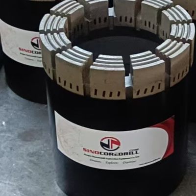 Turbo Waterway Design Bit di diamante per il risciacquo ottimizzato nelle formazioni rotte