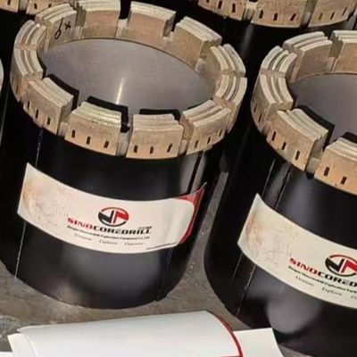 PQ Matrix Layer Diamond Core Bit ottimizzato per formazioni rocciose abrasive