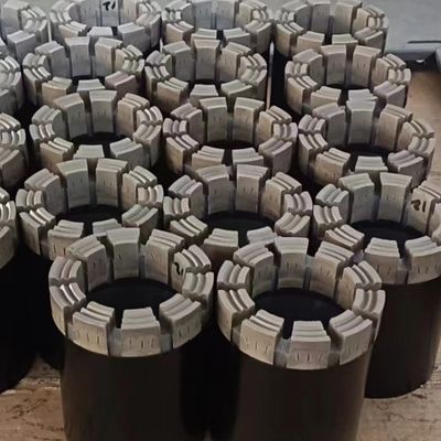 Turbo a parete sottile di diamante NTW BTW HTW per una penetrazione rapida con recupero del nucleo più grande nella roccia dura