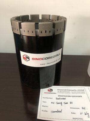 Un buon prezzo. uso regolare del canale navigabile di stile impregnato diamante W della scarpa per tubi di 117.65mm HWT HW in linea