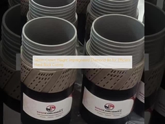 14 mm crown height impregnato di diamanti per un'efficiente corteccia di roccia dura