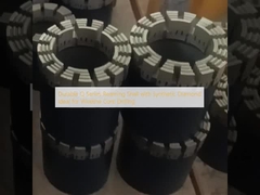 Conchiglie di rilievo durevoli della serie Q con diamanti sintetici Ideali per la perforazione del nucleo del filo